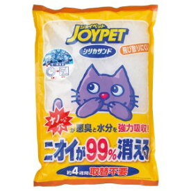 【アース・ペット】 猫砂 ジョイペット シリカサンド クラッシュ 4.6L 【日用品】