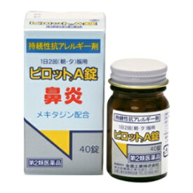 【全薬工業】 ピロットA錠 40錠 【第2類医薬品】※セルフメディケーション税制対象品
