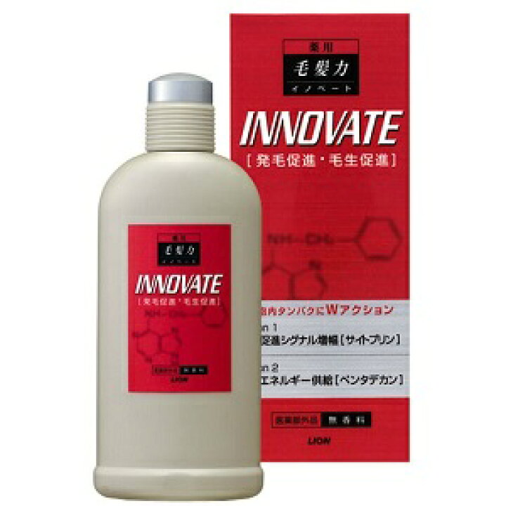 楽天市場】【ライオン】 薬用 毛髪力 イノベート INNOVATE 200mL (育毛 