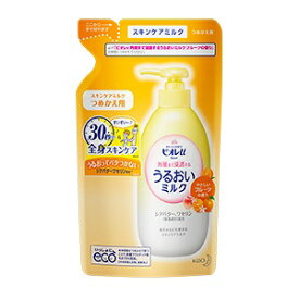 【花王】 ビオレu 角層まで浸透うるおいミルク フルーツ つめかえ用 250mL 【化粧品】