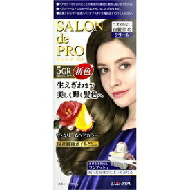 【あす楽対応】【ダリヤ】 サロンドプロ ザ・クリームヘアカラー 5GR 深みのあるグレイスブラウン 1セット (医薬部外品) 【日用品】