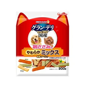 【ユニ・チャーム】 グラン・デリ きょうのごほうび 鶏ささみのやわらかミックス 野菜・チーズ入り 200g 【日用品】