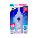 【花王】 ニベアUV ウォータージェル SPF50 ポンプつめかえ用 SPF50/PA+++ (顔・からだ用) 125g 【化粧品】