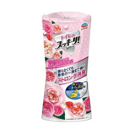 【アース製薬】 トイレのスッキーリ！ Sukki-ri！ 消臭芳香剤 エアリーホワイトフローラルの香り 400mL 【日用品】