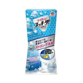 【アース製薬】 トイレのスッキーリ！ Sukki-ri！ 消臭芳香剤 フローラルソープの香り 400mL 【日用品】