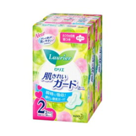 【花王】 ロリエ 肌きれいガード 昼用 羽つき 20コ入×2個パック 【衛生用品】
