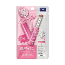 【DHC】 濃密うるみ カラーリップクリーム ピンク 1.5g 【化粧品】