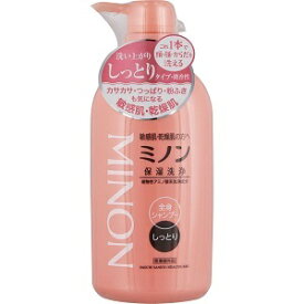 【第一三共ヘルスケア】 ミノン 全身シャンプー しっとりタイプ 450mL 【日用品】