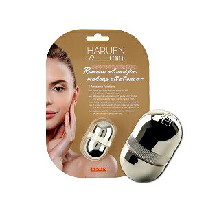 【日本ポステック】 HARUENLIFECOLTD Haruen MiniMetalic Champagne Gold あぶらとり紙いらずで気になるテカリOFF 毛穴ケア美容ボール シャンパンゴールド 3.8g 【化粧品】