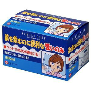 【白十字】ファミリーケア 吸いのみ 箱入 200ml【衛生用品】