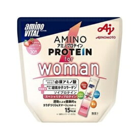 【味の素】 アミノバイタル アミノプロテイン for woman ストロベリー味 3.8g×30本入 【健康食品】