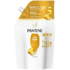 【P＆G】 パンテーン エクストラダメージケア シャンプー つめかえ用 超特大 860ml【日用品】