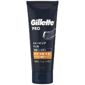 【P＆Gジャパン】 Gillette PRO シェービングジェル（175ml） 【化粧品】