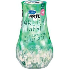 【小林製薬】 トイレの消臭元 グリーンラベル クリアグリーンティ(400ml) 【日用品】