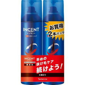 【バスクリン】インセント 薬用育毛トニック Pクール 2本【医薬部外品】