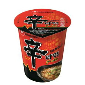 【あす楽対応】【（株）農心】 辛 カップラーメン(1個入) 【フード・飲料】