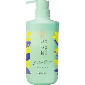 【クラシエホームプロダクツ】 いち髪 カラーケア＆ベーストリートメントin シャンプー ポンプ(480ml) 【日用品】