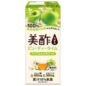 【CJ FOODS JAPAN】 美酢 ビューティータイム アップル&カモミール 200ml 【フード・飲料】