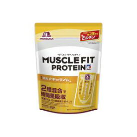 【森永製菓】 ウイダー マッスルフィットプロテイン 森永ミルクキャラメル味 340g 【健康食品】