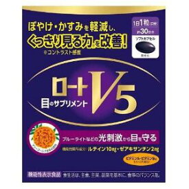 【ロート製薬】 ロートV5 目のサプリメント(30粒入) (機能性表示食品) 【健康食品】