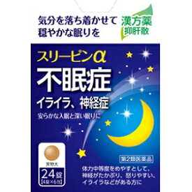 【あす楽対応】【薬王製薬】 スリーピンα 24錠 (4錠×6袋入) 【第2類医薬品】