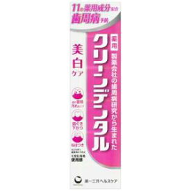 【医薬部外品】「第一三共ヘルスケア」　クリーンデンタル美白ケア　100g