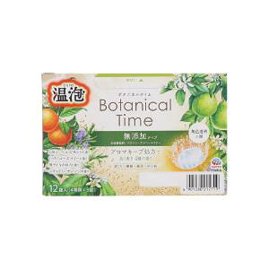 「アース製薬」 温泡ボタニカルタイム 12錠