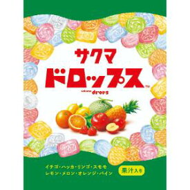 「セット販売」「サクマ製菓」　袋入りドロップス　105g×10個セット