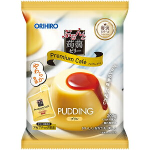 「セット販売」「オリヒロ」 ぷるんと蒟蒻プレミアムカフェ プリン 20g 10個入 12個セット
