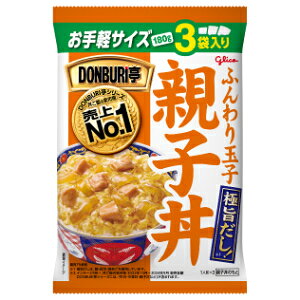 �u�Z�b�g�̔��v�u�O���R�v�@DONBURI��3�H�p�b�N�e�q���@180g×3��×10�Z�b�g