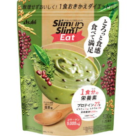 「アサヒグループ食品」　スリムアップスリム　イート　抹茶味　300g