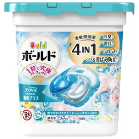 「P&Gジャパン」　ボールド　ジェルボール4D　爽やかフレッシュフラワーサボン　本体　11個
