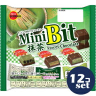 「セット販売」「ブルボン」ミニビット抹茶バラエティーアソート　80g　12個セット
