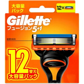 【P＆G】 ジレット　フュージョン　マニュアル　 替刃 12個入 【化粧品】