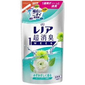 「P&Gジャパン」　レノア超消臭1week　みずみずしく香るフレッシュグリーンの香り　つめかえ用　380ML