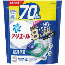【あす楽対応】「P&Gジャパン」　アリエールジェルボール4D　つめかえメガジャンボサイズ　70個