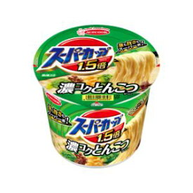 「セット販売」「エースコック」スーパーカップ1.5倍とんこつラーメン111g12個セット【使用期限2026/07/07までの為売り切り処分価格】【返品不可】