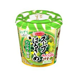 「エースコック」　スープはるさめ　わかめと野菜　21g×6個セット