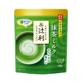 「片岡物産」　辻利　抹茶ミルク　190g　12袋セット