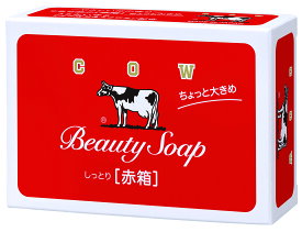 「牛乳石鹸共進社」　カウブランド　赤箱　ちょっと大きめ　125g