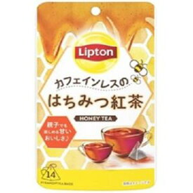 「キーコーヒー」　リプトン　カフェインレスのはちみつ紅茶　ティーバッグ　14袋×6個セット