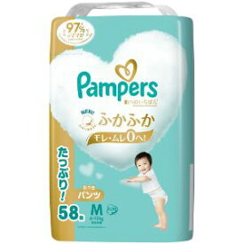 「P＆Gジャパン」　パンパース　肌へのいちばんパンツ　ウルトラジャンボ　M　たっち　6－12kg　58枚 3個セット