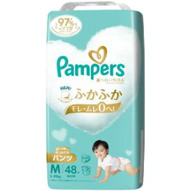「P＆Gジャパン」　パンパース　肌へのいちばんパンツ　スーパージャンボ　M　はいはい　5－10kg　48枚 4個セット