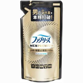 【あす楽対応】「P&Gジャパン」　N　ファブリーズW除菌＋消臭　プレミアムメン　クールアクアの香り　つめかえ用　320ml
