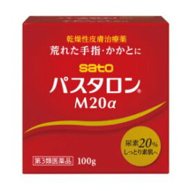 【第3類医薬品】 「佐藤製薬」　パスタロンM20α 100g