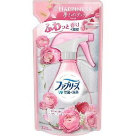 -【P＆G】 ファブリーズwithレノアハピネス アンティークローズ&フローラルの香り つめかえ用 320mL 【日用品】