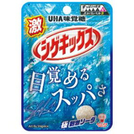 「UHA味覚糖」　激シゲキックス　極刺激ソーダ　20G×10個セット