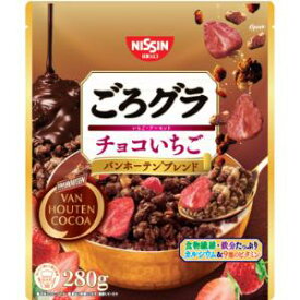 「日清シスコ」　ごろグラ チョコいちご バンホーテンブレンド 　280g×6個セット