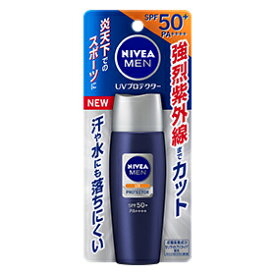 【花王】 ニベアメン UVプロテクター SPF50+/PA++++ 40ml (顔・からだ用) 【化粧品】