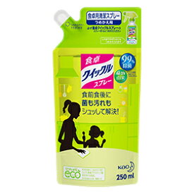 【花王】 食卓クイックルスプレー ほのかな緑茶の香り (つめかえ用) 250ml 【日用品】